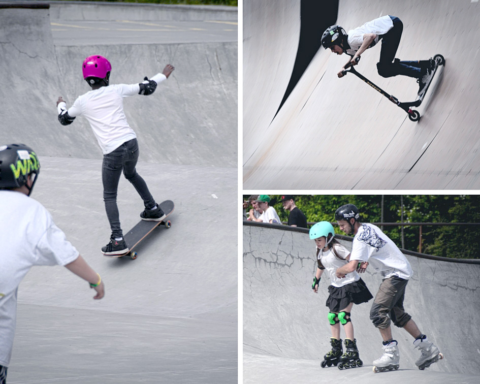 Skating styles